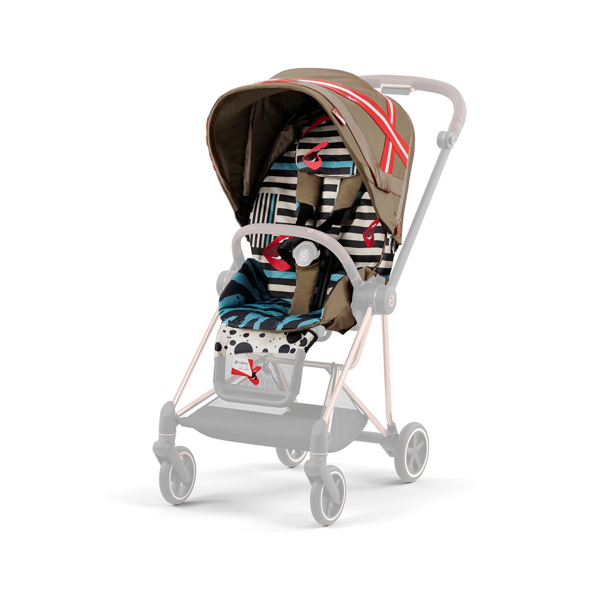 Cybex - Tejidos para asiento CYBEX Mios Seat Pack One Love.