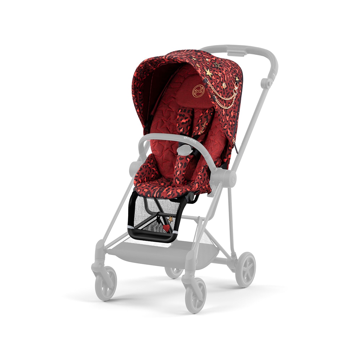 Tejidos para MIOS Rockstar - Rojo Rojo-1
