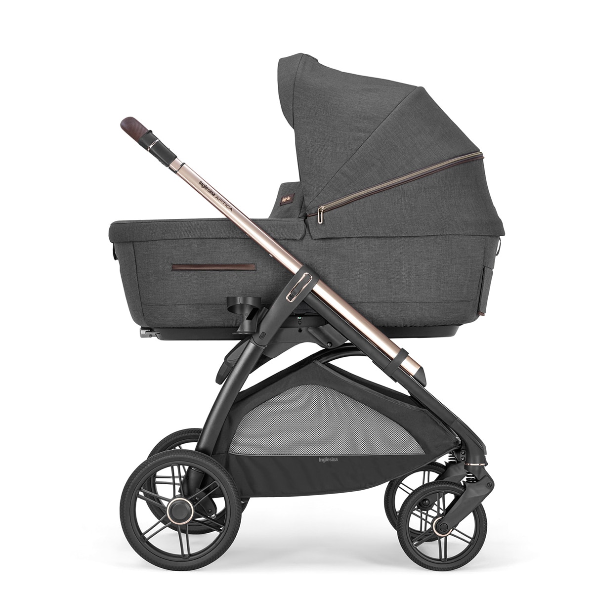 Sistema de Passeio Aptica System Duo Velvet Grey. Não Inclui o chassis Cinzento-escuro-2
