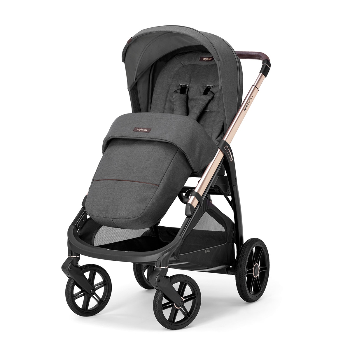 Sistema de Passeio Aptica System Duo Velvet Grey. Não Inclui o chassis Cinzento-escuro-4