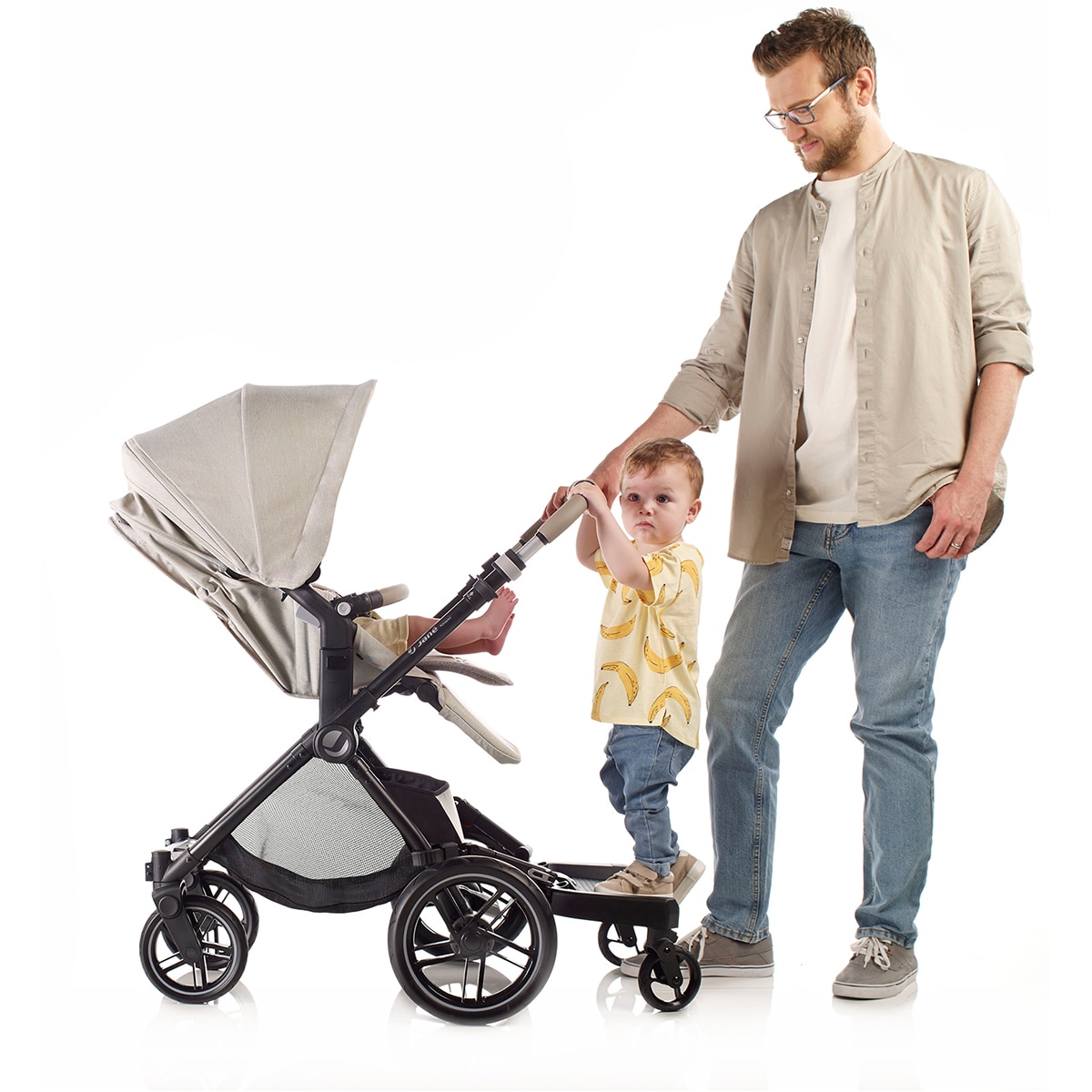 Plataforma para Carrinho de Passeio Go Up Surfer (Universal) Preto-2