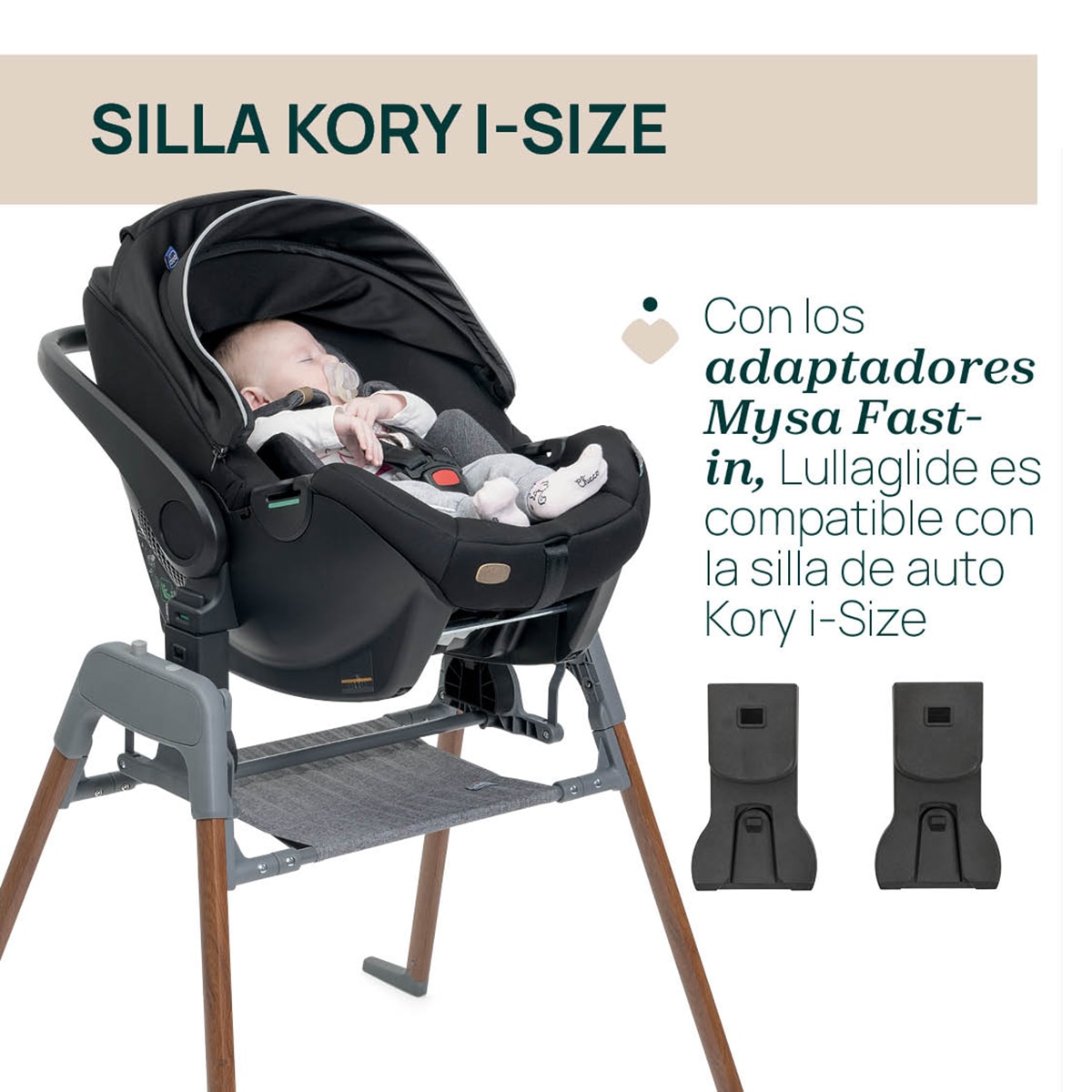 Suporte E-Lullaglide Castanho-6