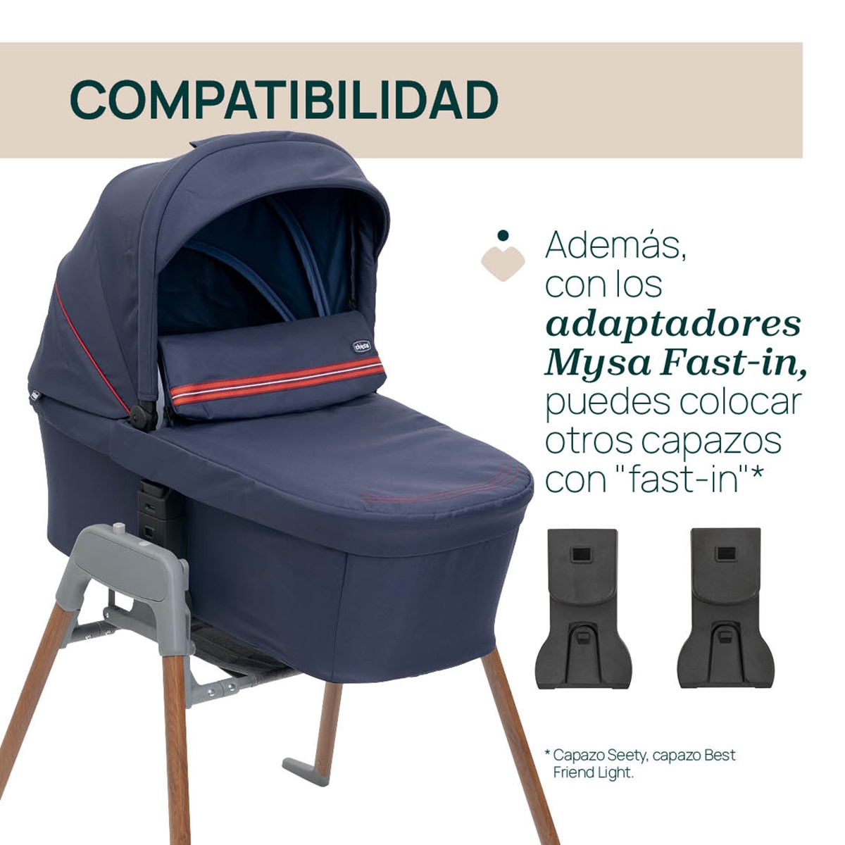 Suporte E-Lullaglide Castanho-7