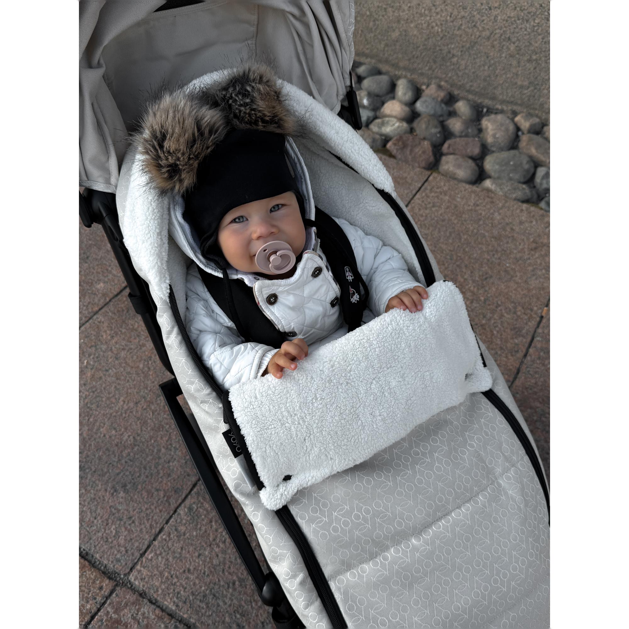 Pack Têxtil 6+ Yoyo para Carrinho de Passeio Bonpoint - Bege Bege-4