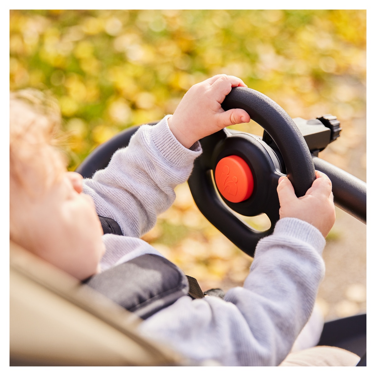 Acessório para Carrinho de Passeio Pushchair Steering Wheel Preto-15