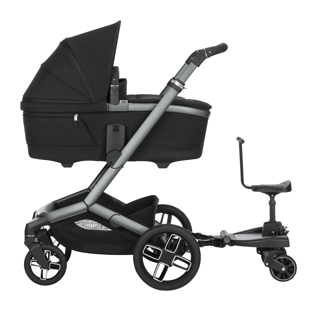 Trotinete para Carrinho Hop-on, 2-4 Anos - 0-22 kg Preto-5