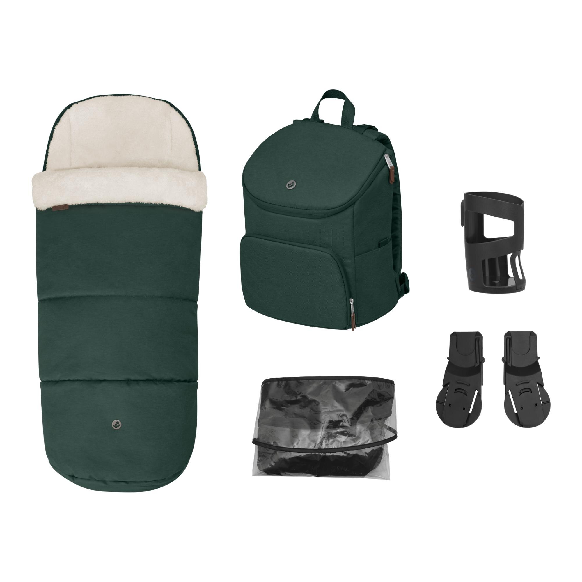 Set de accesorios Maxi-Cosi para carrito Oxford - Verde Verde-1