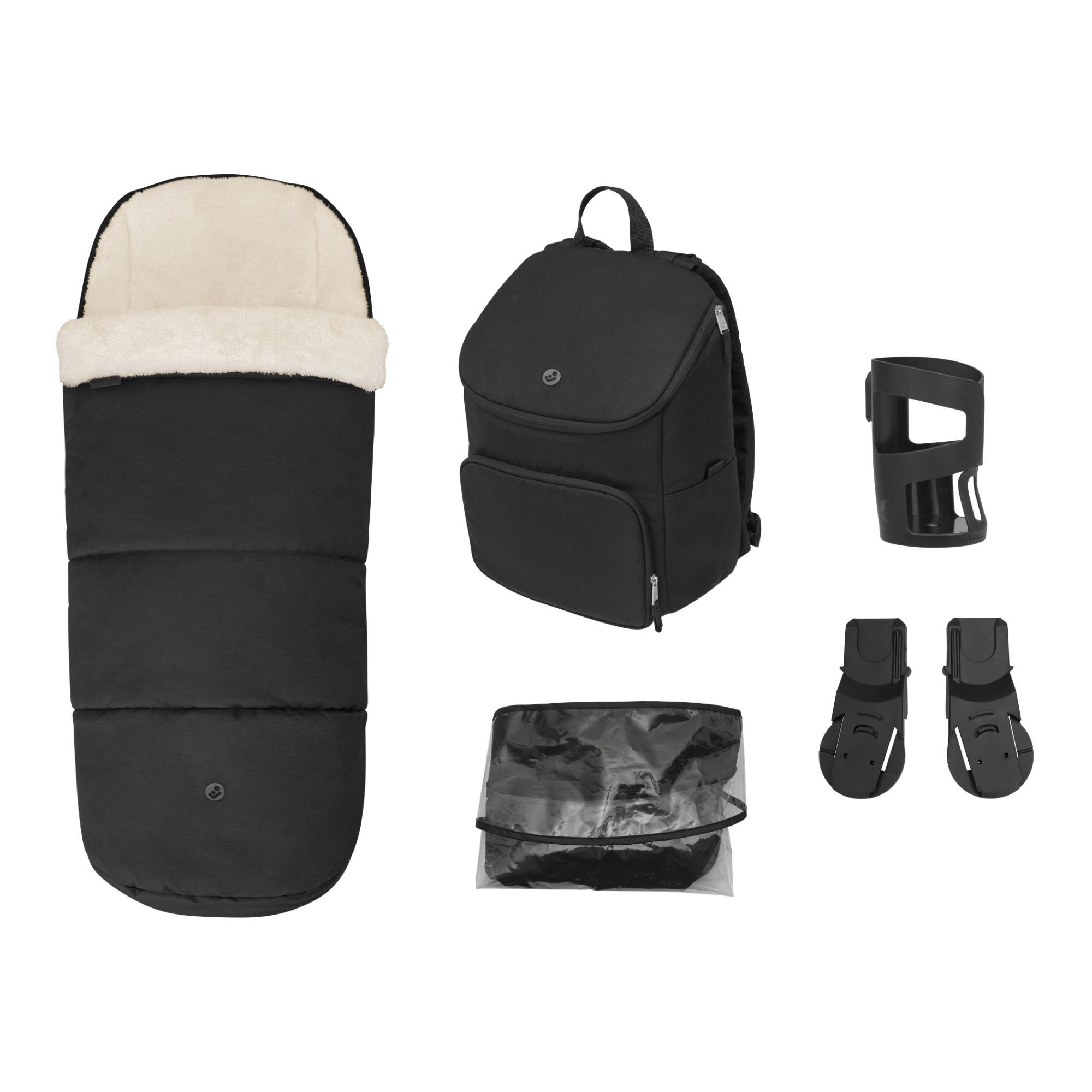 Set de accesorios Maxi-Cosi para carrito Oxford - Negro Negro-1