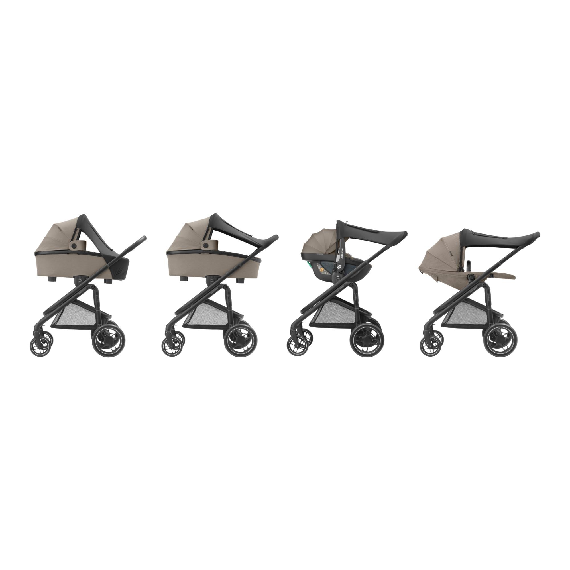 Capota solar para capazo Maxi-Cosi - Negro Negro-2