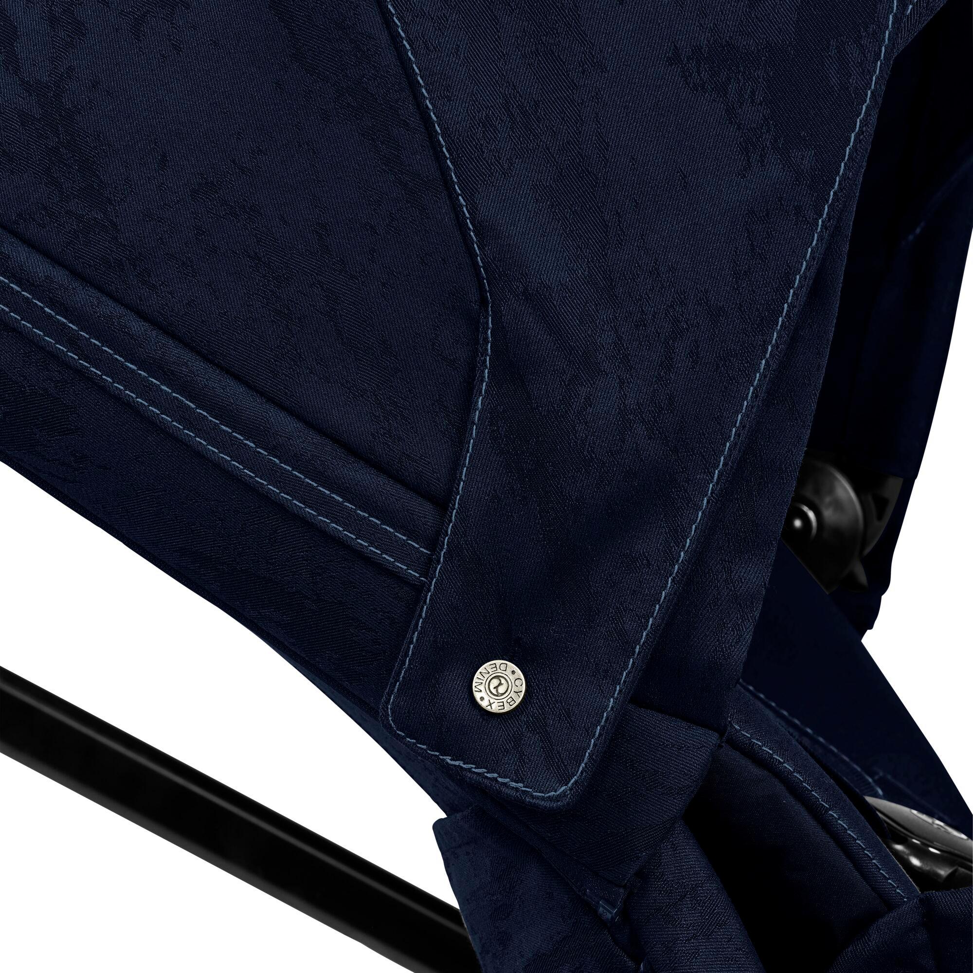 Tecidos para Assento CYBEX PRIAM Seat Pack Rebellious Luxury Azul-escuro-5