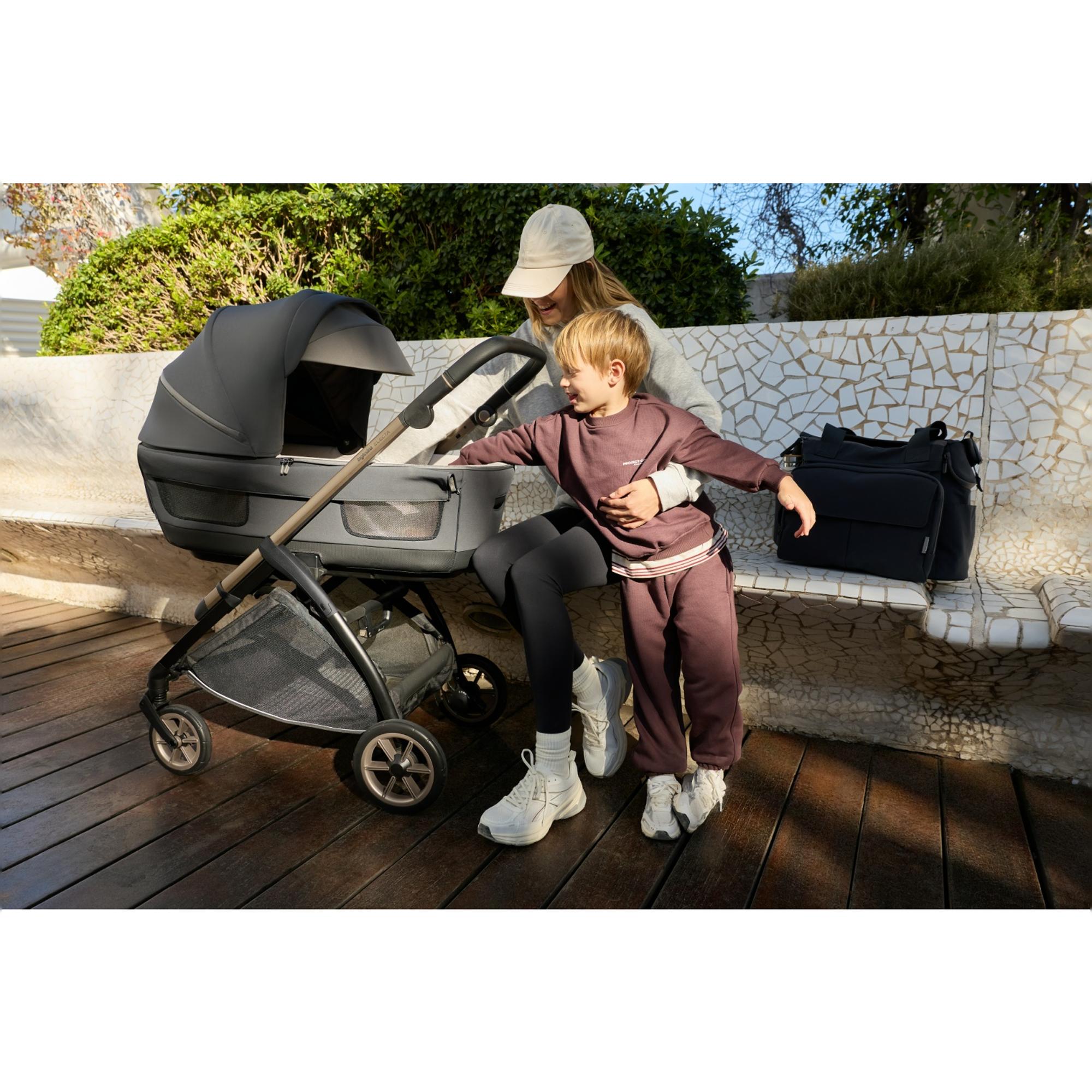 Inglesina System Quattro Electa Darwin. Não inclui chassis Cinzento-14