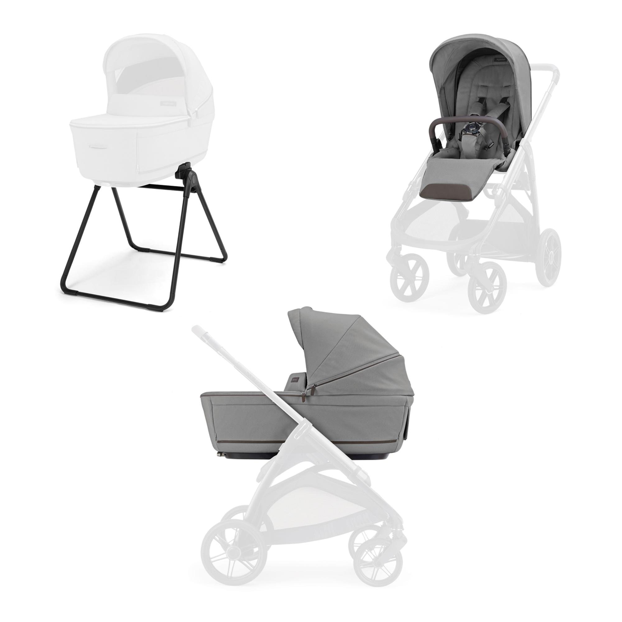 Inglesina System Duo Aptica. No incluye chasis - Gris claro Gris claro-1