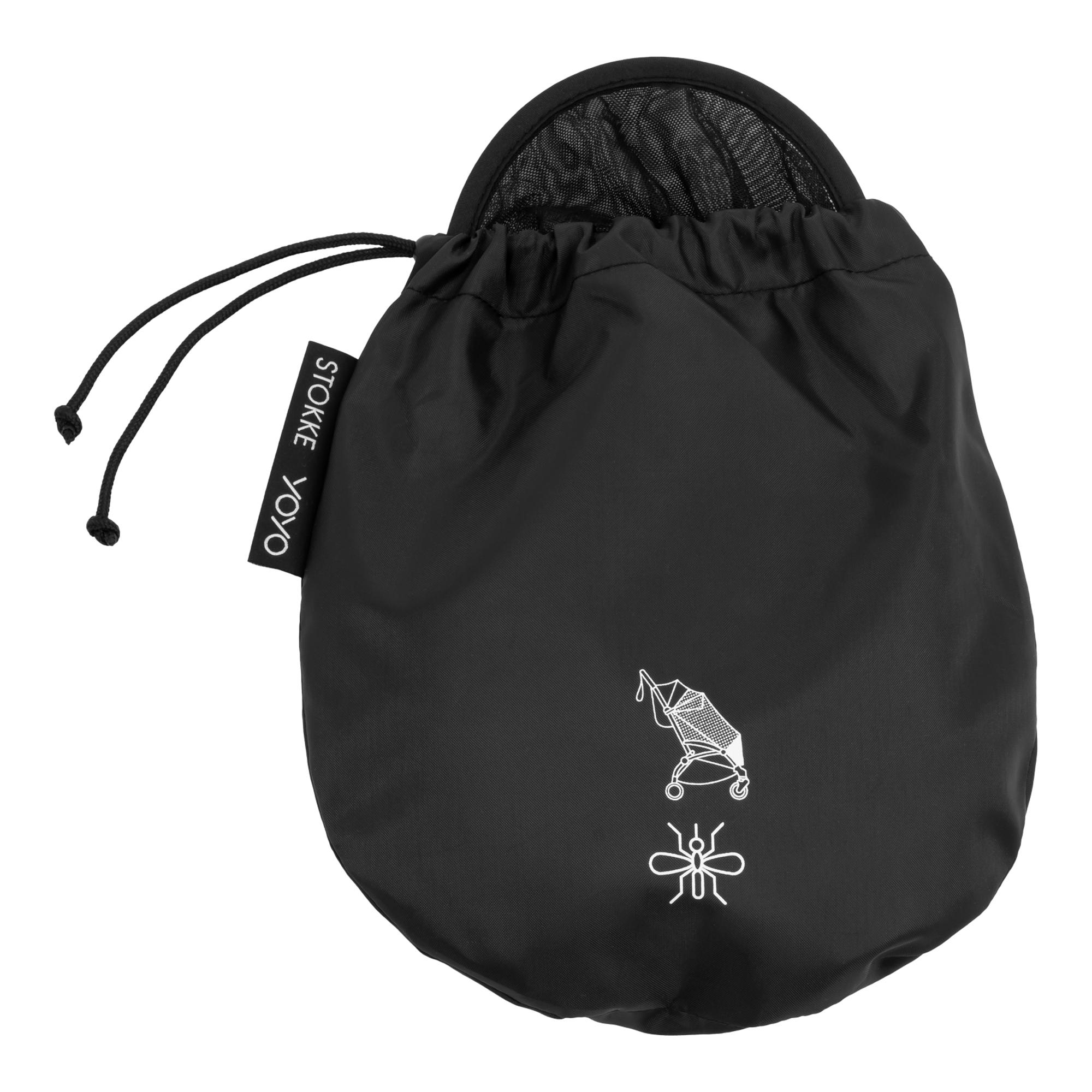 YOYO5® Rede Protetora para Carrinho de Passeio Cinzentos-3