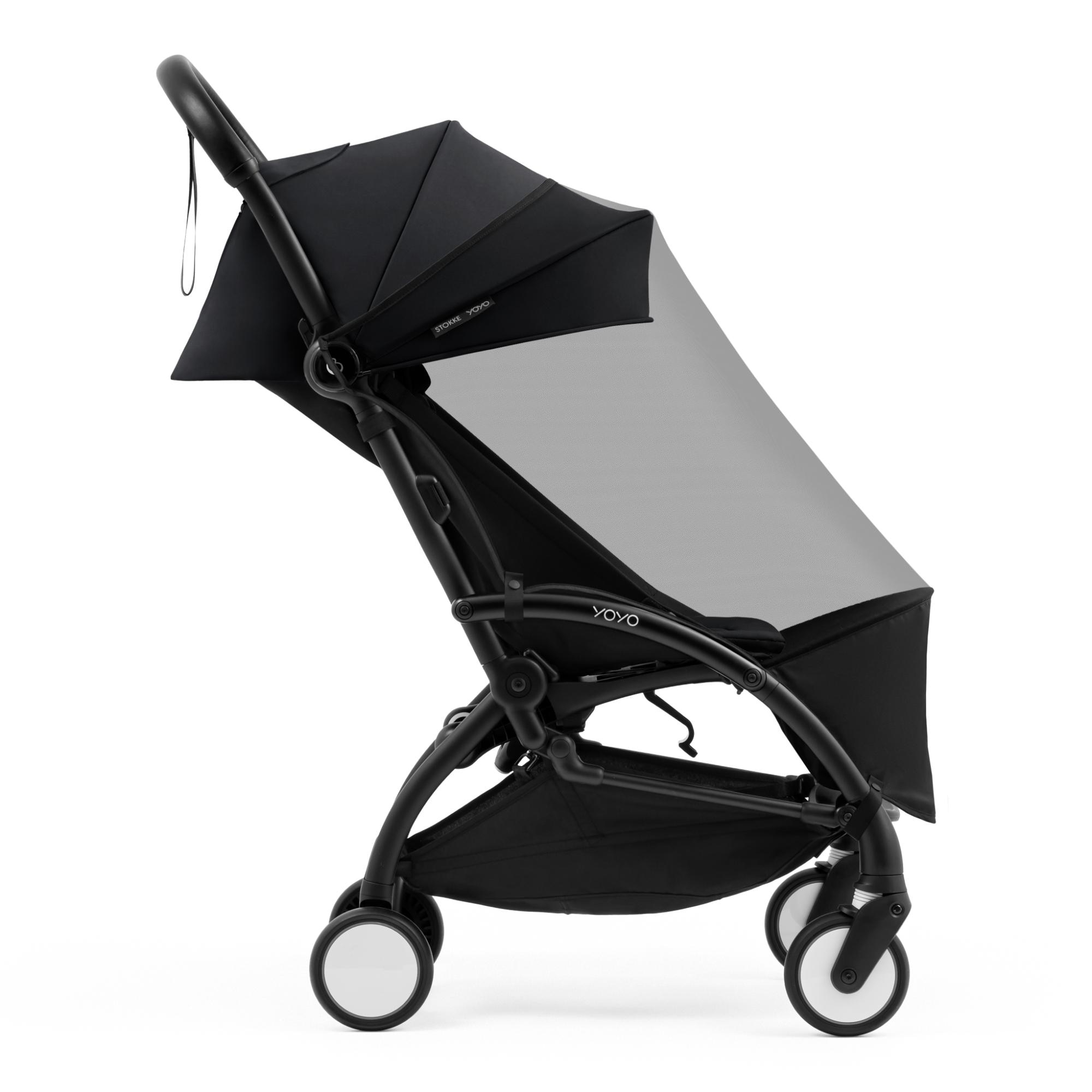 YOYO5® Rede Protetora para Carrinho de Passeio Cinzentos-4