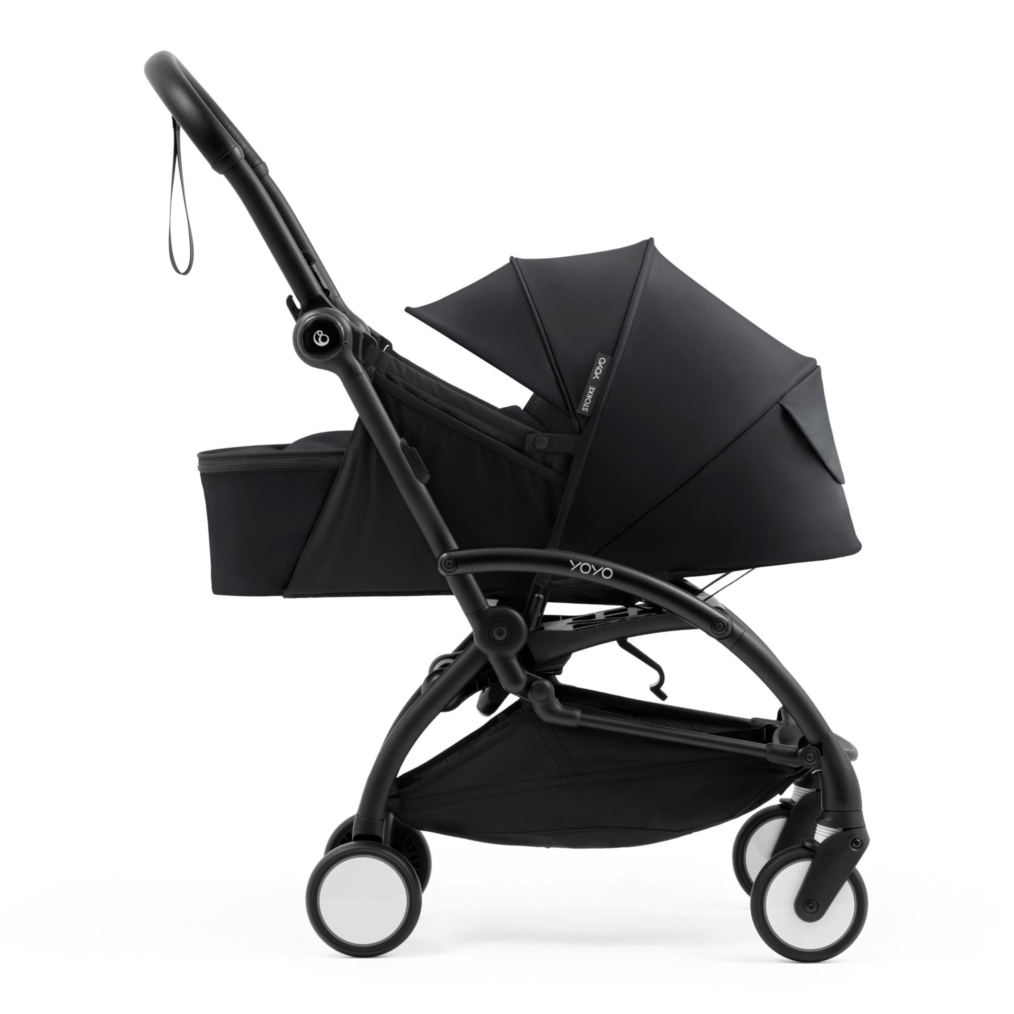 Stokke® YOYO® Pack Alcofa Dobrável - Black Pretos-3