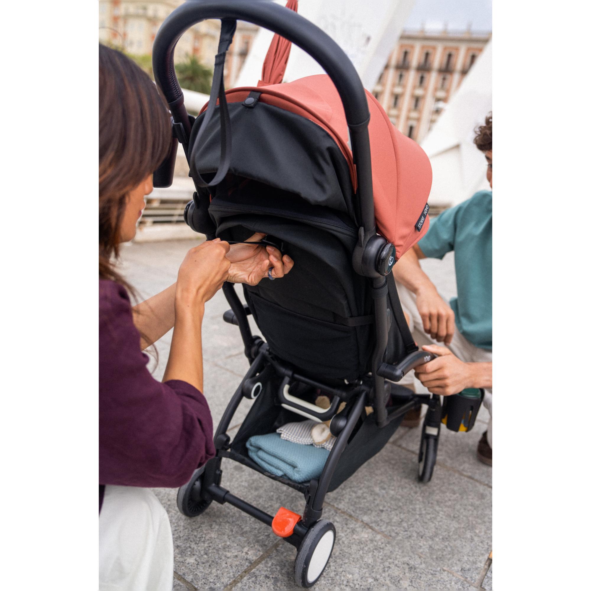 Stokke® YOYO5® Pack Assento para Carrinho de Passeio - Berry Rosas-5