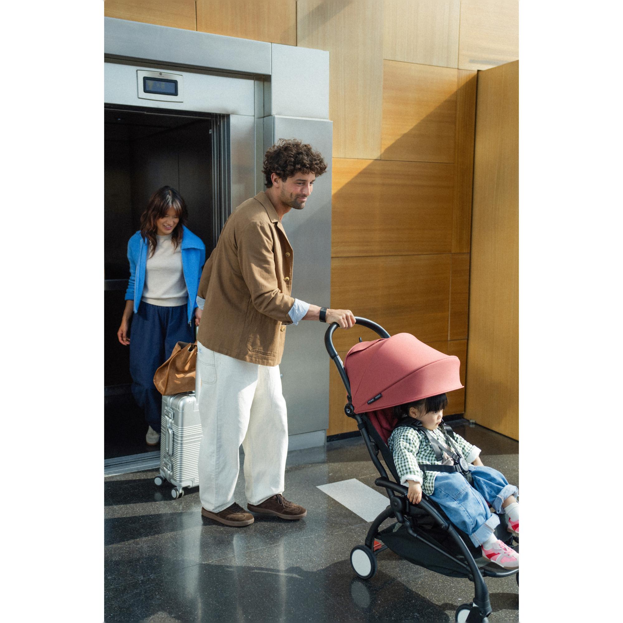 Stokke® YOYO5® Pack Assento para Carrinho de Passeio - Berry Rosas-6