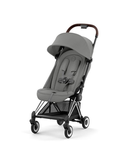 Silla de paseo Cybex Coya con chasis - Gris Gris-1