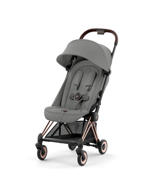 Imagen 1 de Silla de paseo Cybex Coya con chasis rosegold - Gris Gris