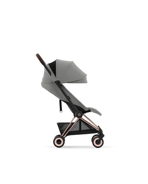 Imagen 2 de Silla de paseo Cybex Coya con chasis rosegold - Gris Gris