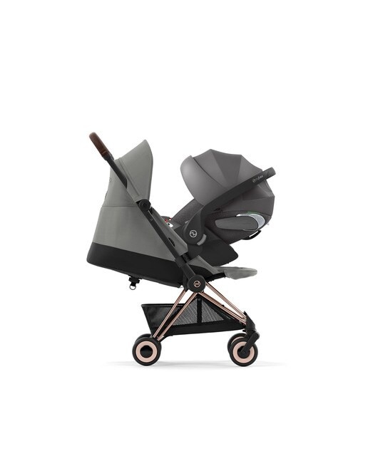 Imagen 5 de Silla de paseo Cybex Coya con chasis rosegold - Gris Gris