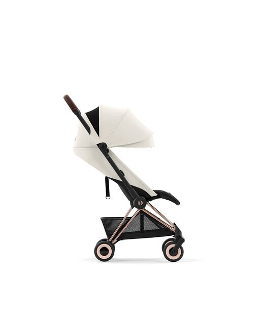 Imagen 3 de Silla de paseo Cybex Coya con chasis rosegold - Blanco Blanco