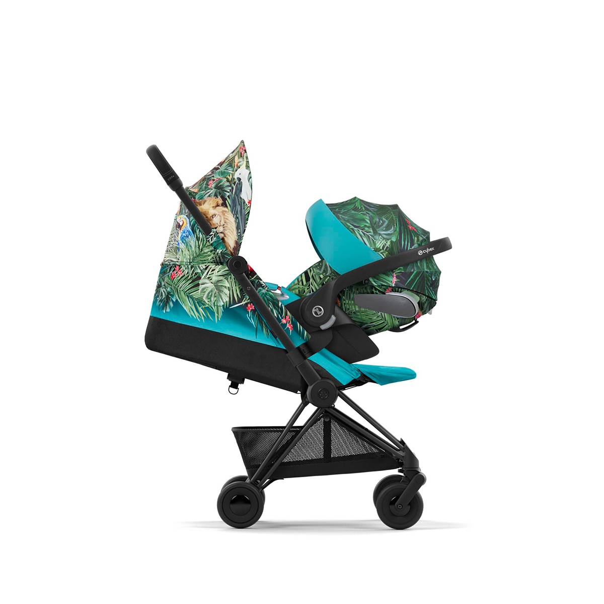Carrinho de Passeio Coya We The Best Turquesa-7
