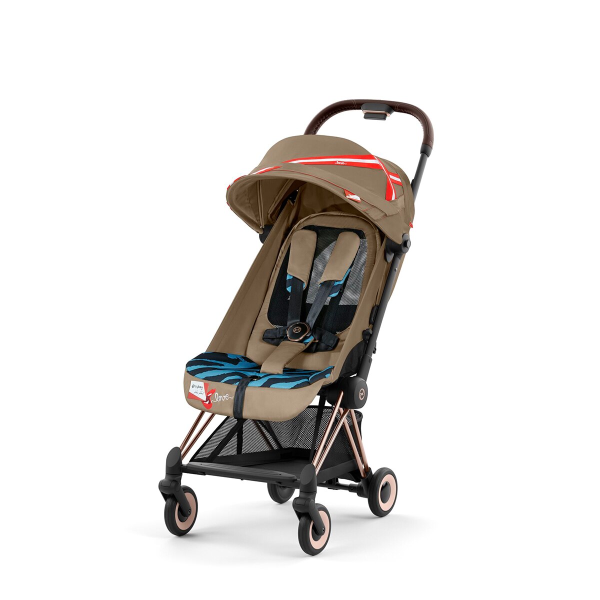 Carrinho de Passeio Coya One Love Multicolor-2