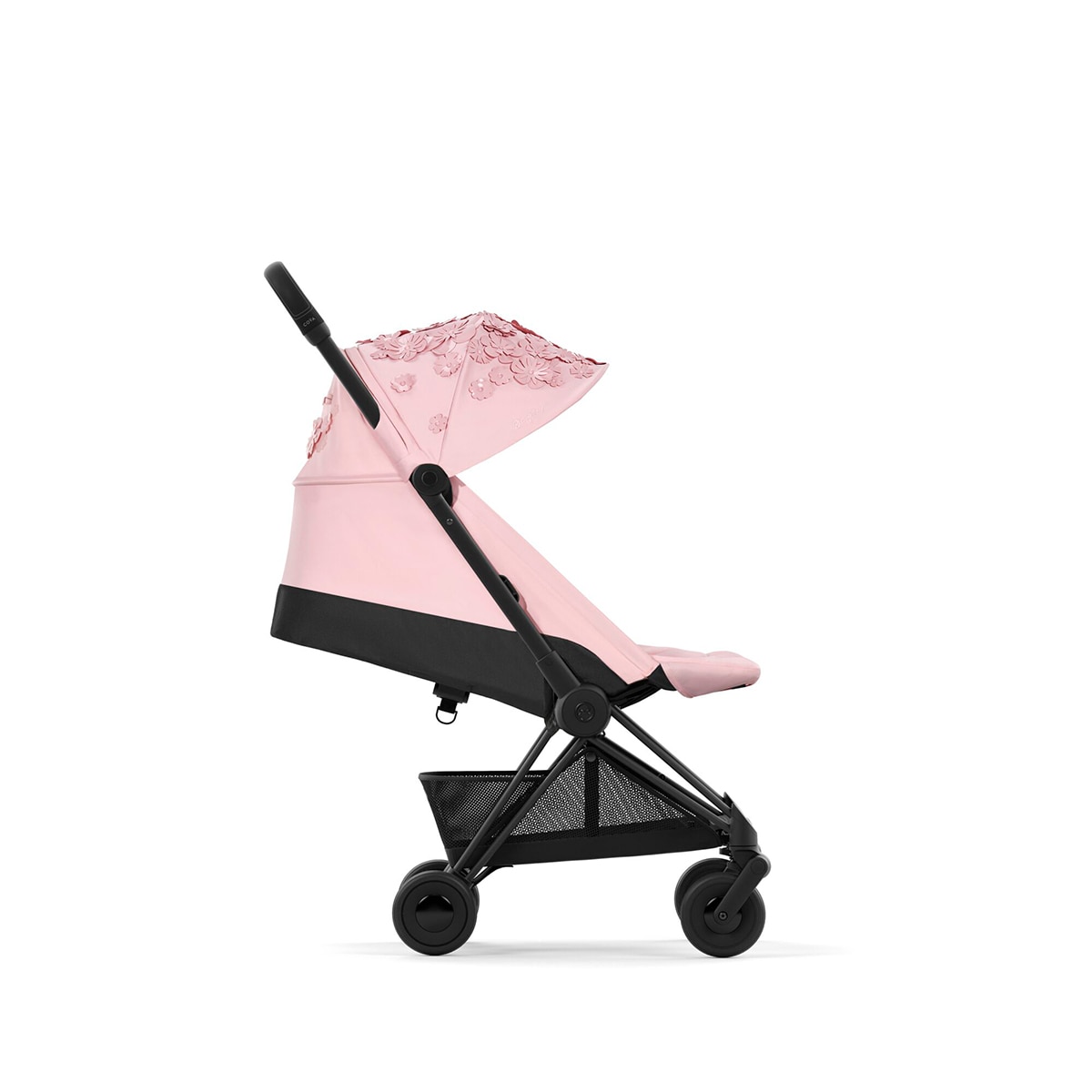 Carrinho de Passeio Coya Simply Flowers - Rosa Rosa-claro-4
