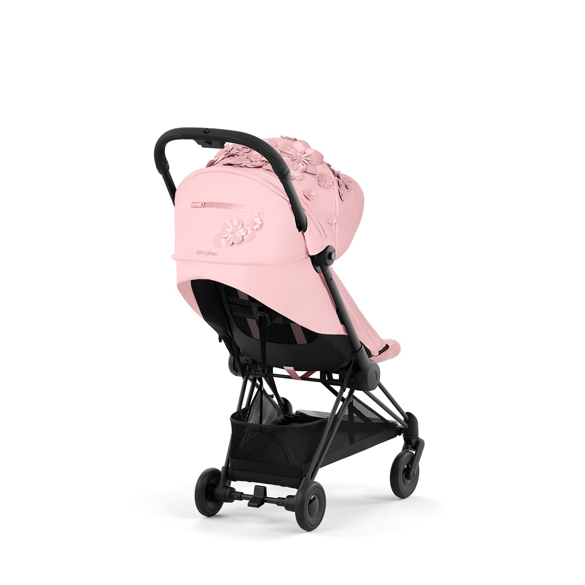 Carrinho de Passeio Coya Simply Flowers - Rosa Rosa-claro-6
