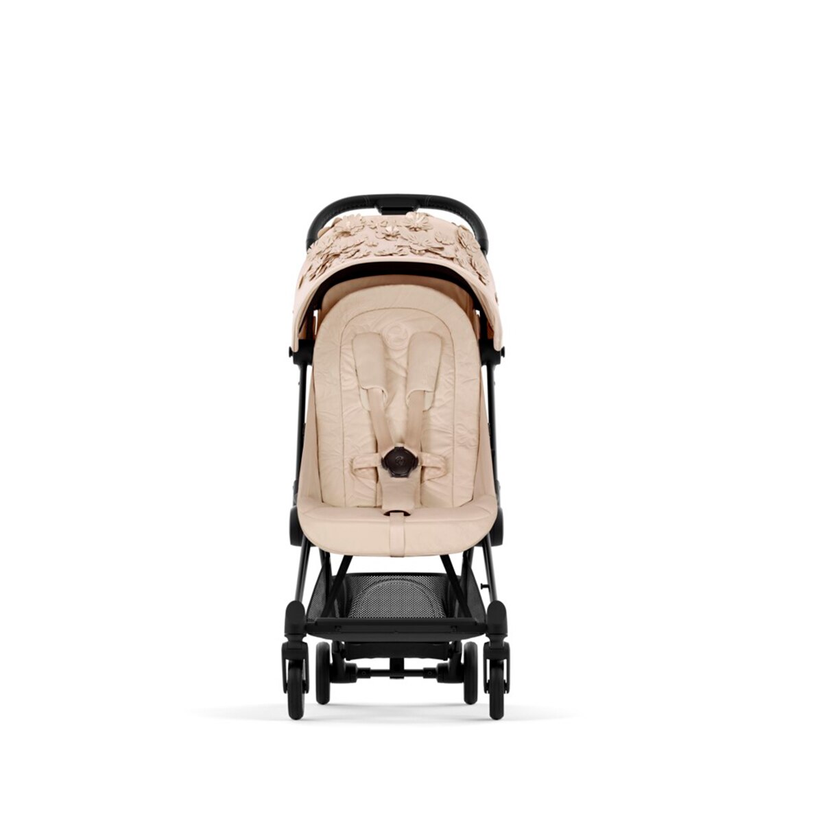 Carrinho de Passeio Coya Simply Flowers - Bege Bege-3