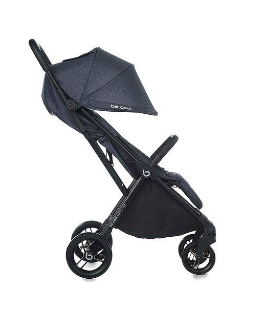 Carrinho de Passeio Quick Fold Azul Melange-4