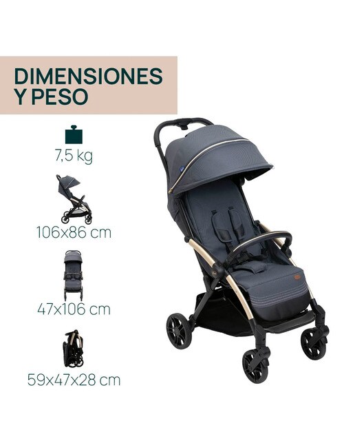 Carrinho de Passeio Goody XPlus Cinzento-escuro-5