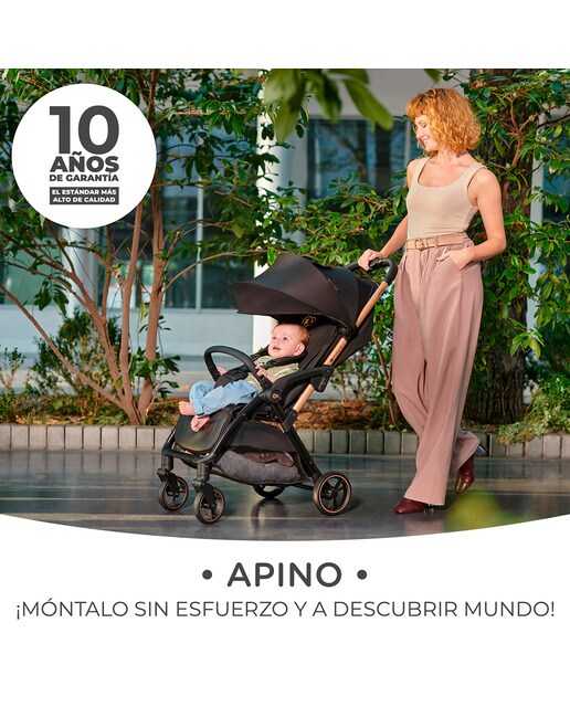 Carrinho de Passeio Apino Preto-8