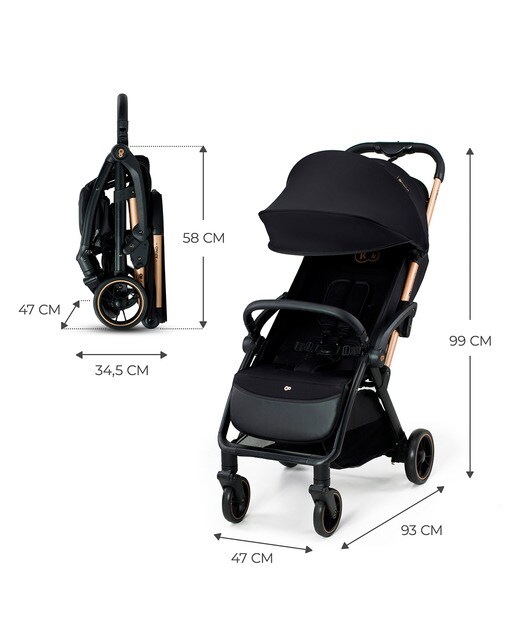 Carrinho de Passeio Apino Preto-9