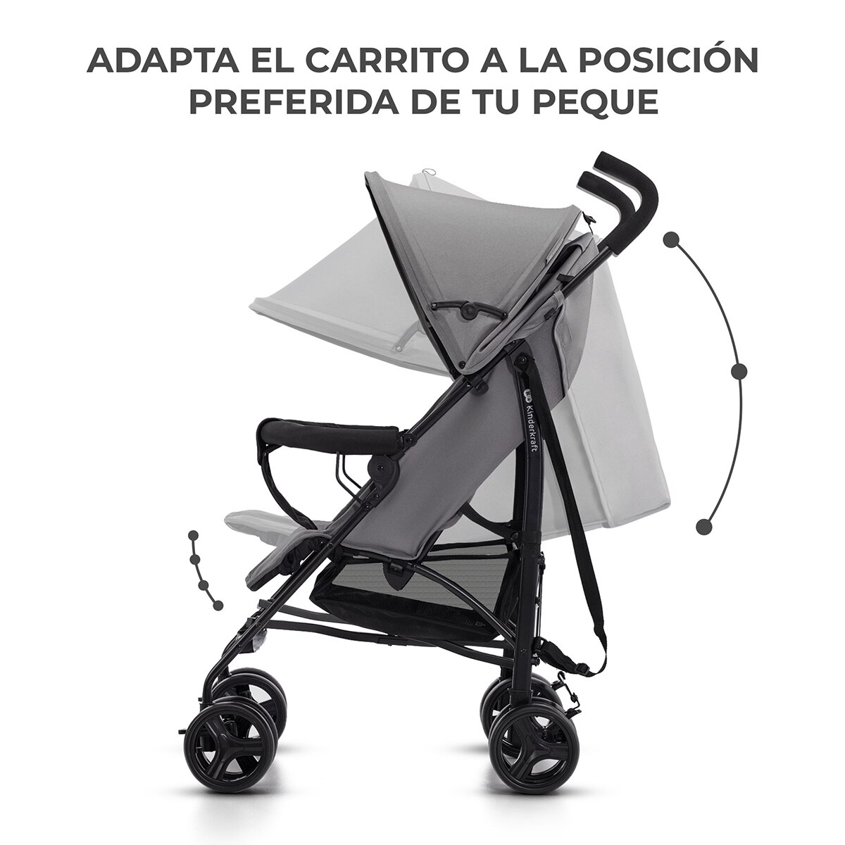 Carrinho de Passeio Siesta Cinzento-claro-4