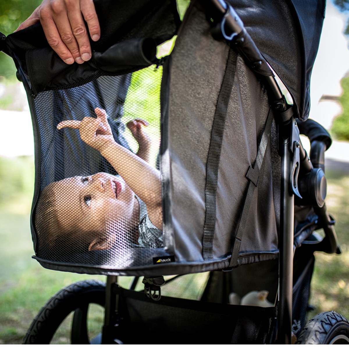 Carrinho de Passeio Todo-o-Terreno 3 Rodas XL Runner 2 Preto-23
