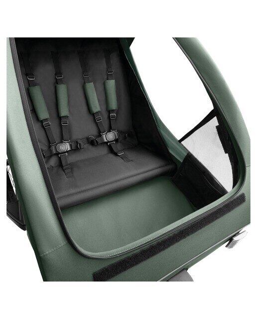 Remolque Bicicleta Dryk Duo Plus - Verde Verde-19