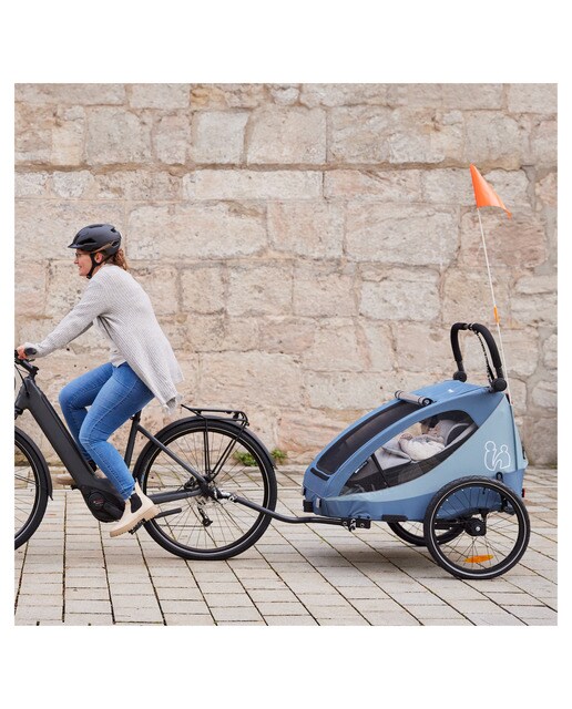 Remolque Bicicleta Dryk Duo Plus - Verde Verde-27