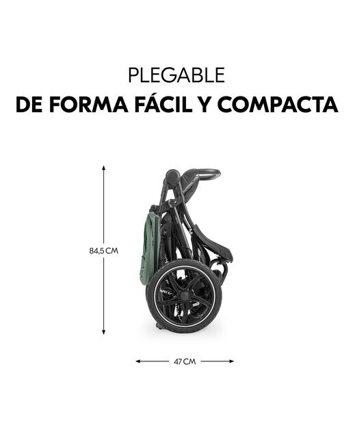Carrinho de Passeio Todo-o-Terreno 3 Rodas XL e Suspensão Runner 3 Verde-9