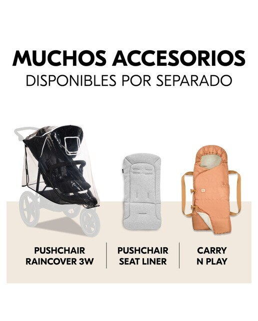 Carrinho de Passeio Todo-o-Terreno 3 Rodas XL e Suspensão Runner 3 Verde-11