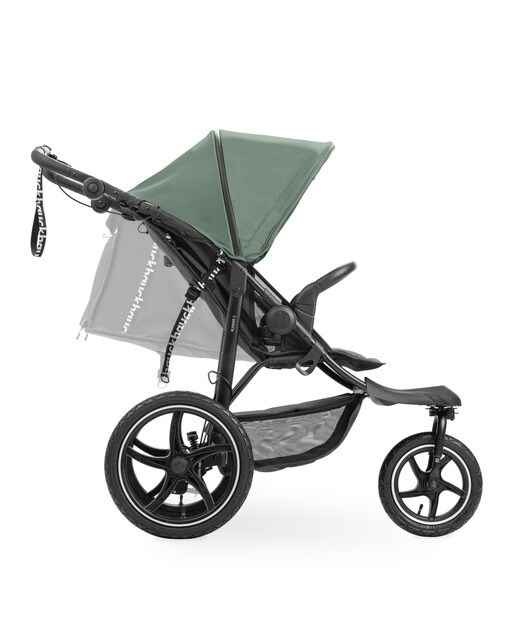 Carrinho de Passeio Todo-o-Terreno 3 Rodas XL e Suspensão Runner 3 Verde-18