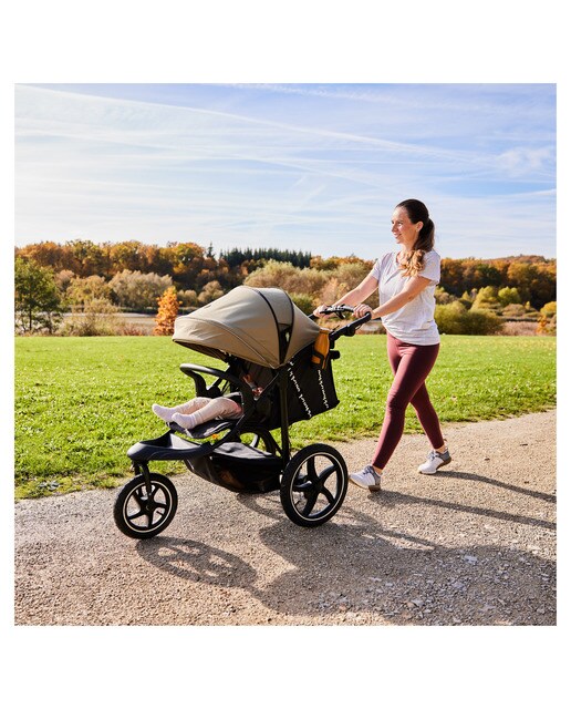 Carrinho de Passeio Todo-o-Terreno 3 Rodas XL e Suspensão Runner 3 Verde-24