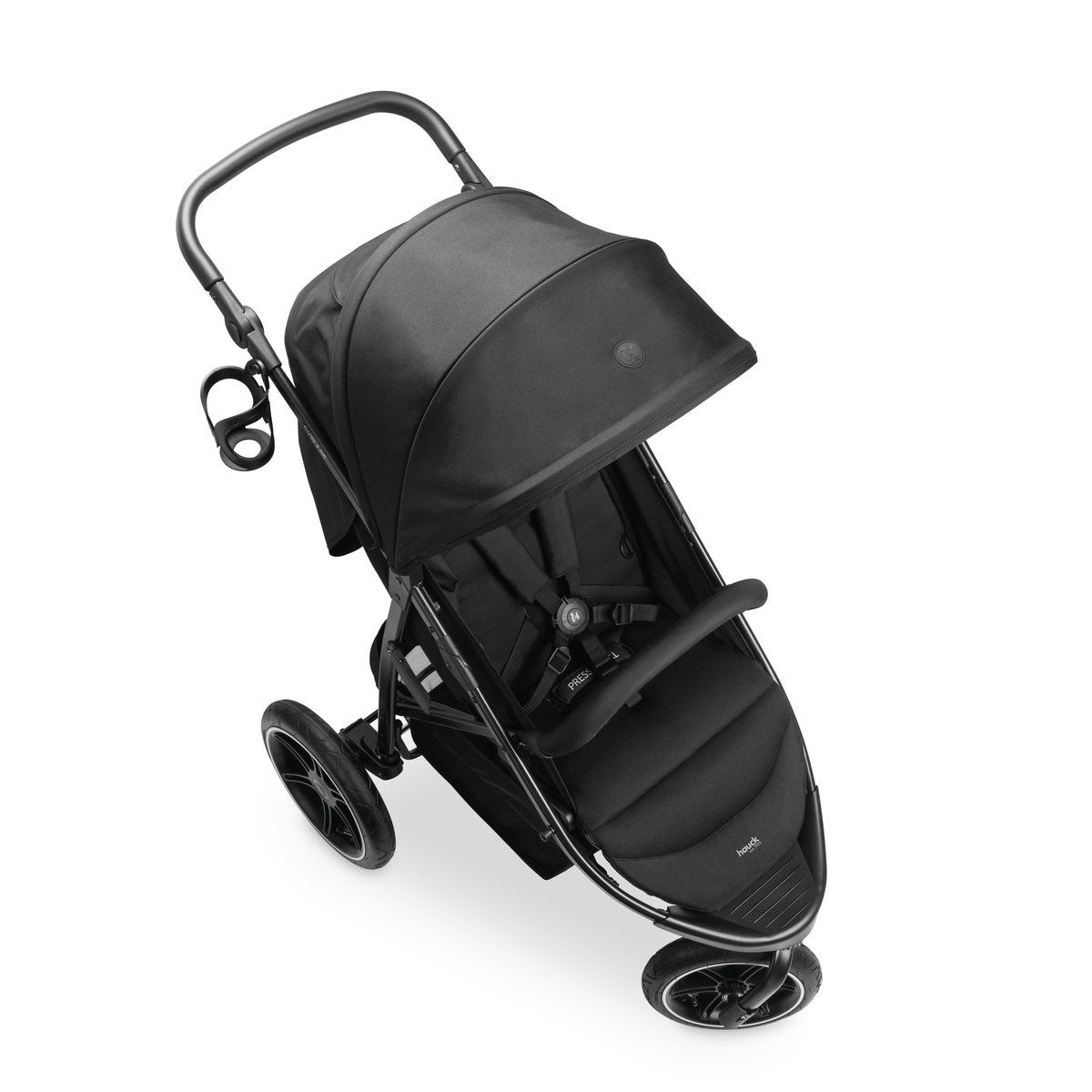 Silla de Paseo Todoterreno 3 Ruedas de Aire Hauck Rapid 3 Air - Negro Negro-12