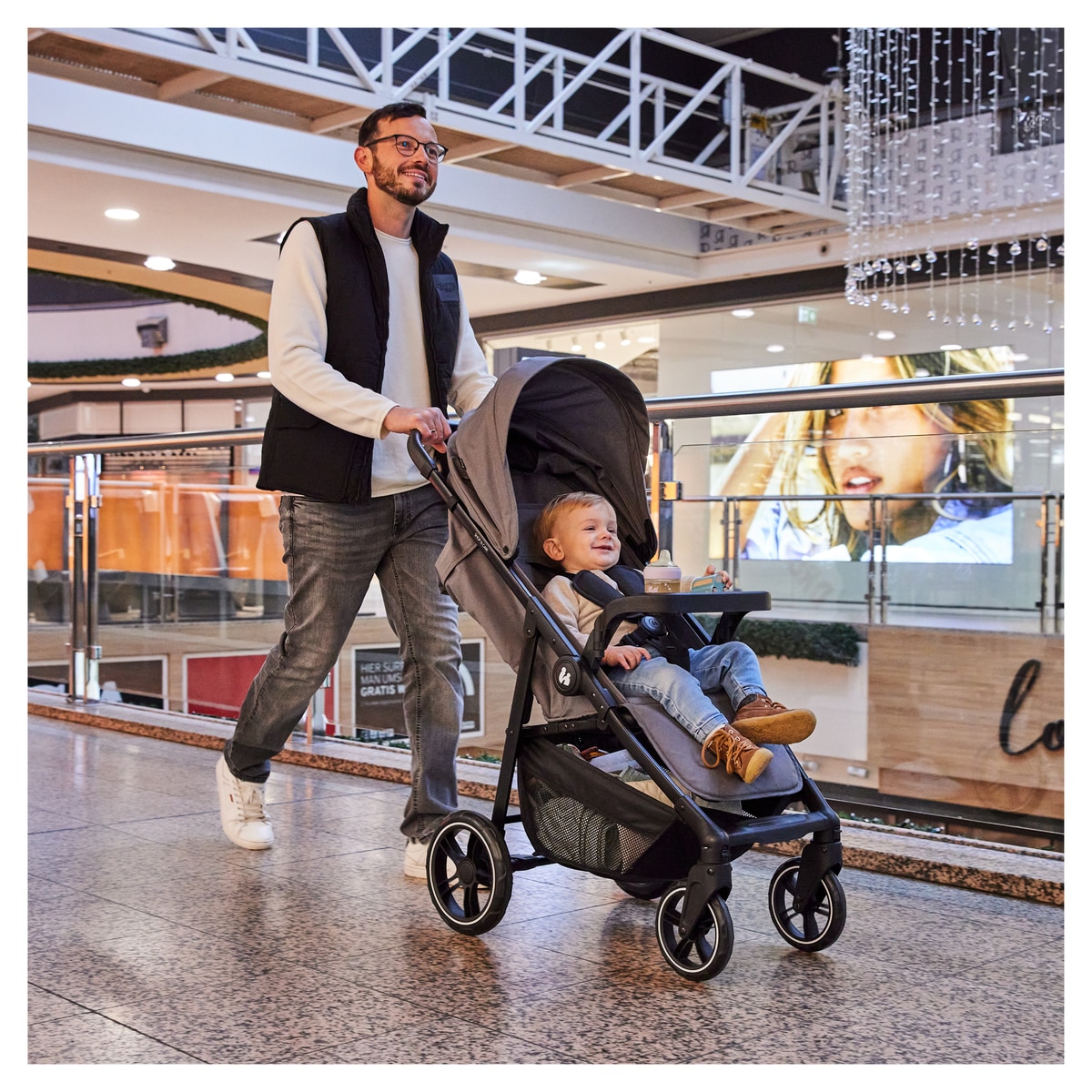 Carrinho de Passeio Shop N Care Cinzento-23