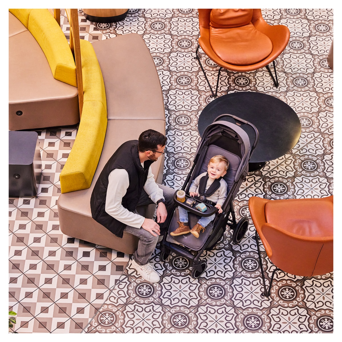 Carrinho de Passeio Shop N Care Cinzento-26