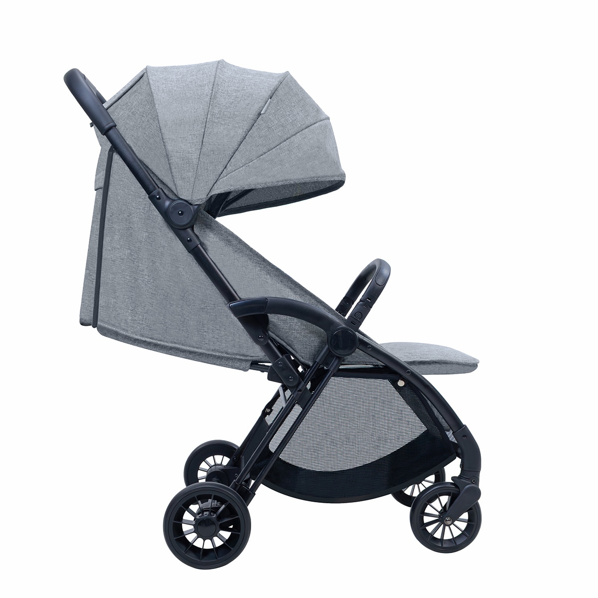 Carrinho de Passeio Comfort Pro Cinzento-3