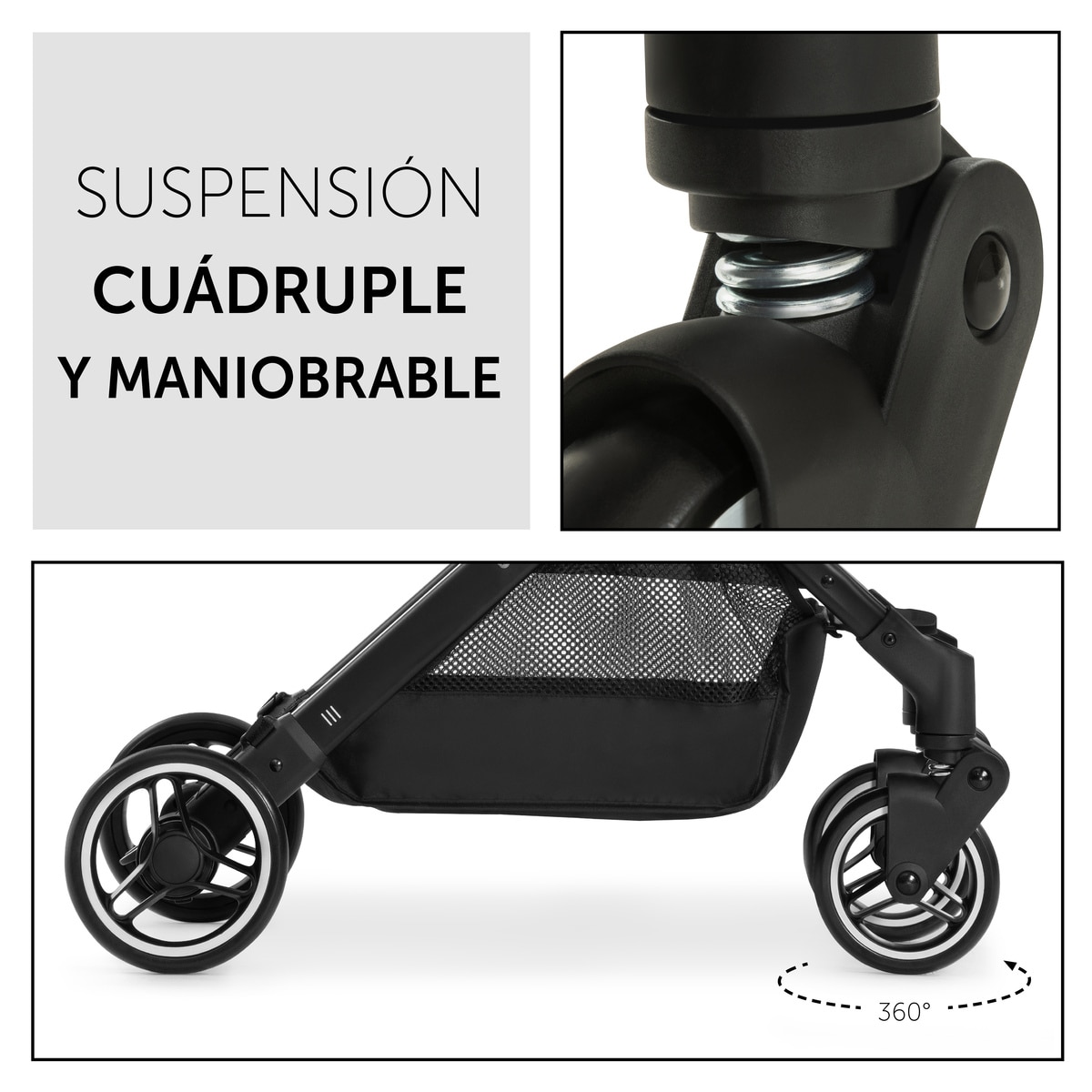 Carrinho de Passeio Compacto de Viagem Travel N Care Bege-6