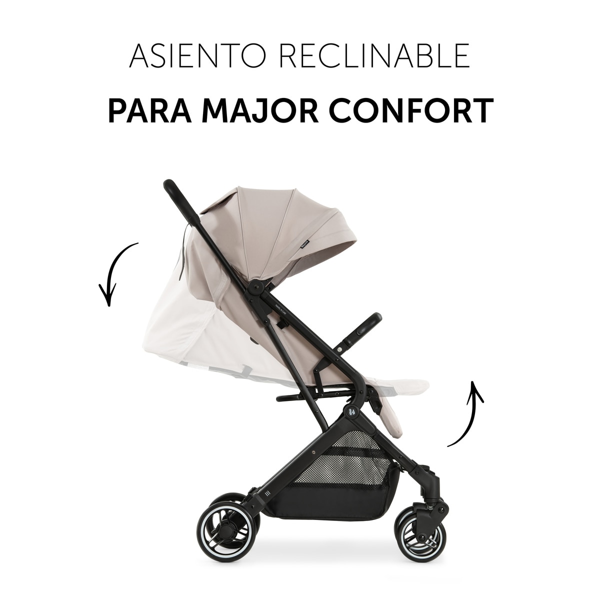 Carrinho de Passeio Compacto de Viagem Travel N Care Bege-7