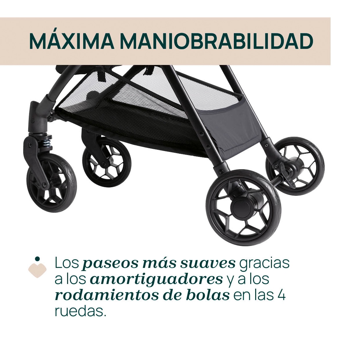 Silla de paseo Chicco Urbino - Negro Negro-6